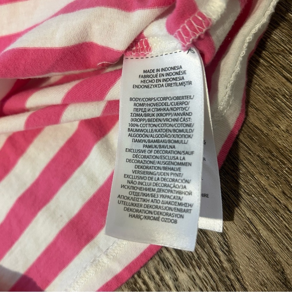 Polo Ralph Lauren Striped Cotton Jersey Tee Dress - Picture 6 of 8
